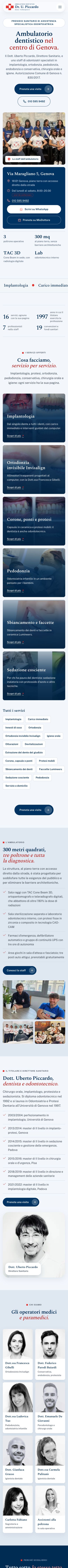 Il nuovo sito su smartphone